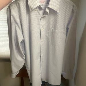Men’s button down shirt from Brooks Brothers.